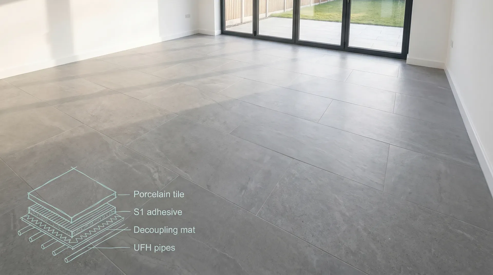 Porcelain Floor Tiles: The Complete UK Guide for Kitchen Extensions