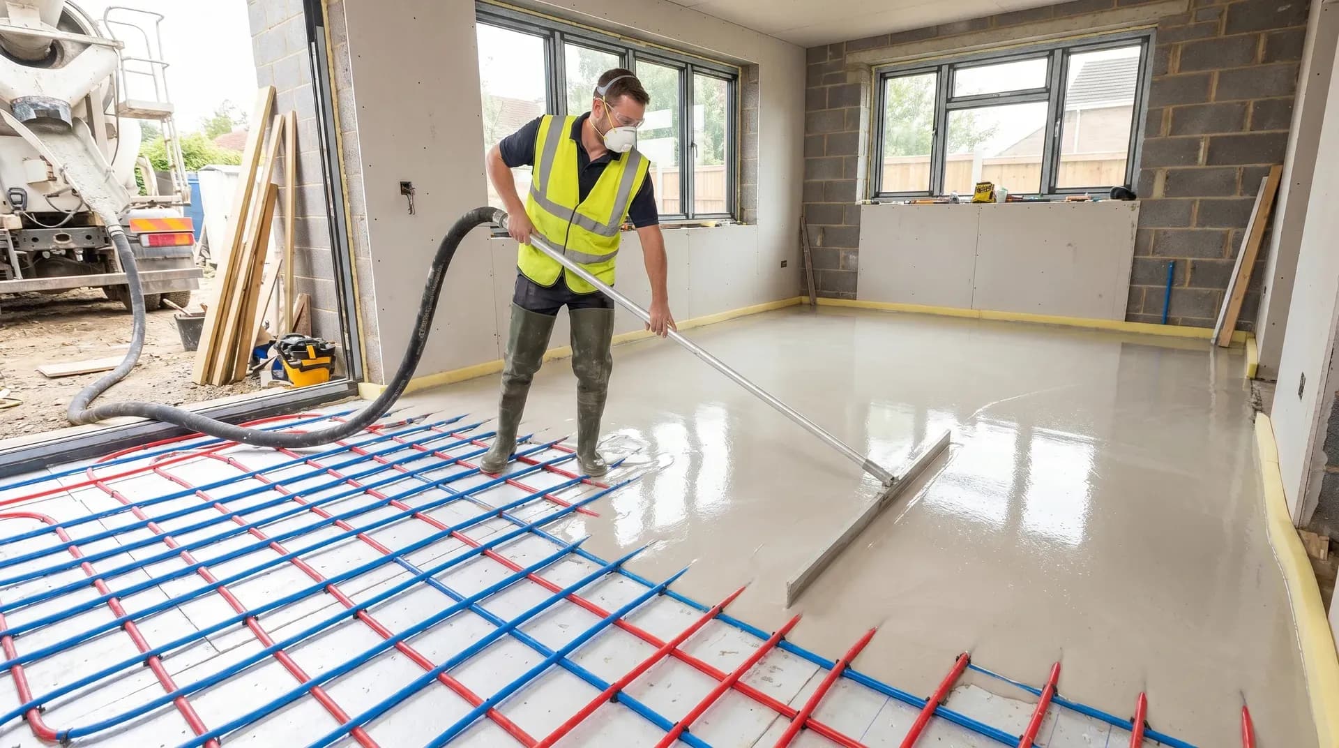 Liquid Anhydrite Screed: The Complete UK Guide for Extension Builders
