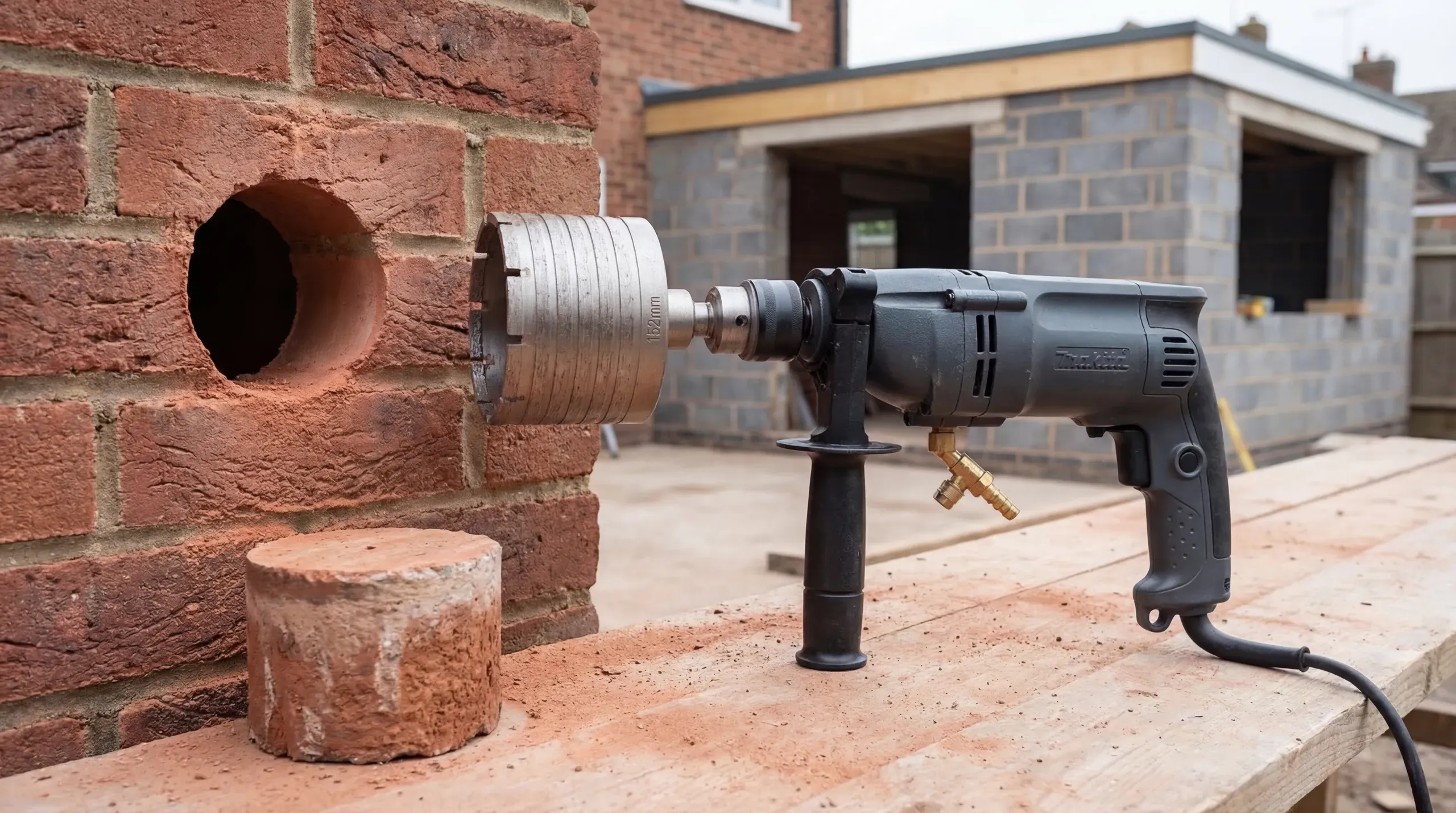 Core Drills: How to Cut Clean Holes Through Walls for Pipes and Ducting